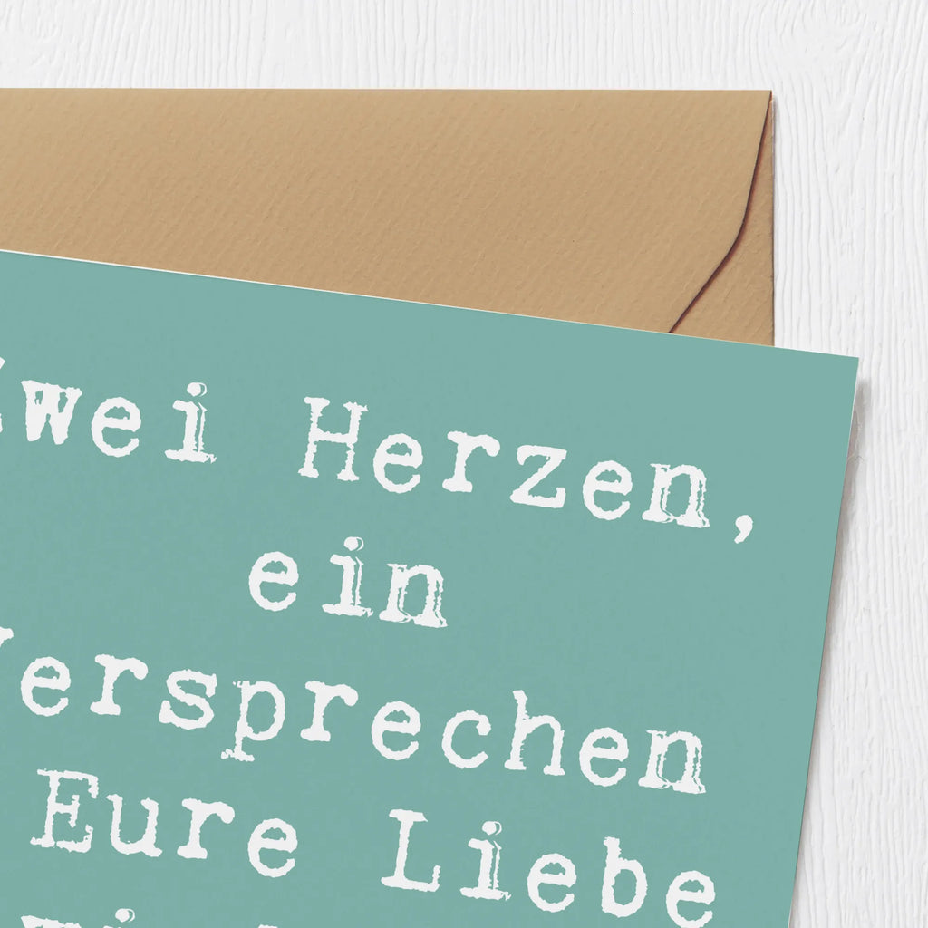 Deluxe Karte Spruch Standesamtliche Trauung Versprechen Karte, Grußkarte, Klappkarte, Einladungskarte, Glückwunschkarte, Hochzeitskarte, Geburtstagskarte, Hochwertige Grußkarte, Hochwertige Klappkarte, Hochzeit, Hochzeitsgeschenk, Ehe, Hochzeitsfeier, Trauung, Trauungsgeschenk, Verlobungsfeier, Verlobungsgeschenk, Hochzeitsgeschenkideen, Hochzeitsgeschenke für Brautpaar