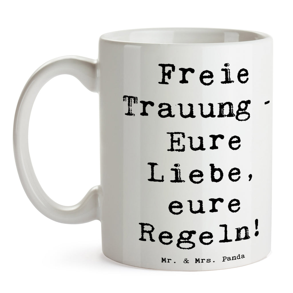 Tasse Spruch Freie Trauung Liebe Regeln Tasse, Kaffeetasse, Teetasse, Becher, Kaffeebecher, Teebecher, Keramiktasse, Porzellantasse, Büro Tasse, Geschenk Tasse, Tasse Sprüche, Tasse Motive, Kaffeetassen, Tasse bedrucken, Designer Tasse, Cappuccino Tassen, Schöne Teetassen, Hochzeit, Hochzeitsgeschenk, Ehe, Hochzeitsfeier, Trauung, Trauungsgeschenk, Hochzeitskarte, Verlobungsfeier, Verlobungsgeschenk, Hochzeitsgeschenkideen, Hochzeitsgeschenke für Brautpaar