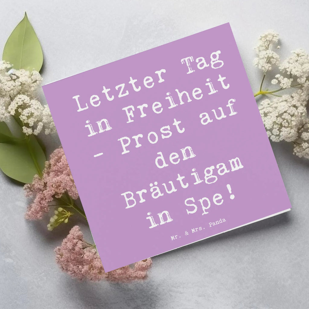 Deluxe Karte Spruch Junggesellenabschied Feier Karte, Grußkarte, Klappkarte, Einladungskarte, Glückwunschkarte, Hochzeitskarte, Geburtstagskarte, Hochwertige Grußkarte, Hochwertige Klappkarte, Hochzeit, Hochzeitsgeschenk, Ehe, Hochzeitsfeier, Trauung, Trauungsgeschenk, Verlobungsfeier, Verlobungsgeschenk, Hochzeitsgeschenkideen, Hochzeitsgeschenke für Brautpaar