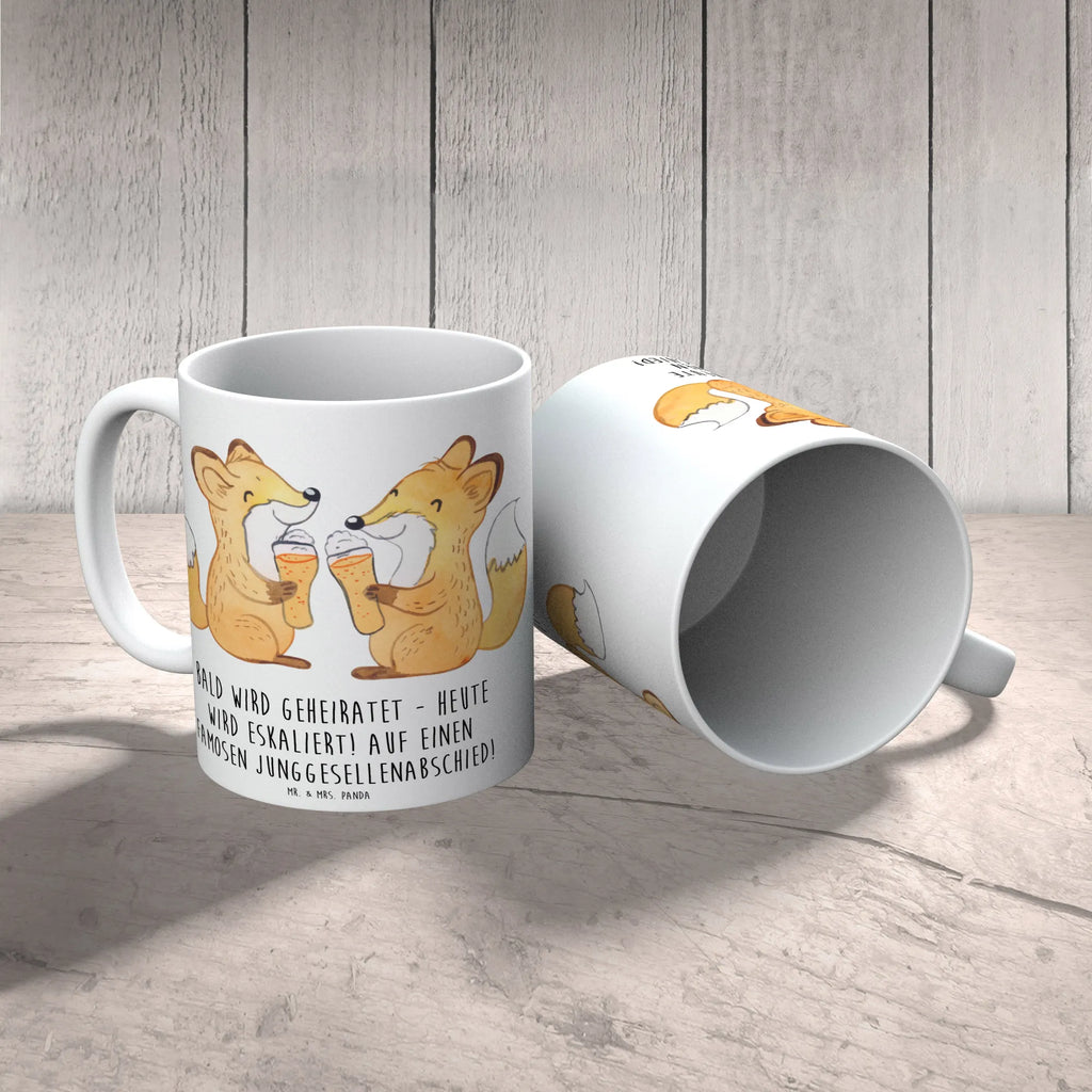 Tasse Junggesellenabschied Eskalation Tasse, Kaffeetasse, Teetasse, Becher, Kaffeebecher, Teebecher, Keramiktasse, Porzellantasse, Büro Tasse, Geschenk Tasse, Tasse Sprüche, Tasse Motive, Kaffeetassen, Tasse bedrucken, Designer Tasse, Cappuccino Tassen, Schöne Teetassen, Hochzeit, Hochzeitsgeschenk, Ehe, Hochzeitsfeier, Trauung, Trauungsgeschenk, Hochzeitskarte, Verlobungsfeier, Verlobungsgeschenk, Hochzeitsgeschenkideen, Hochzeitsgeschenke für Brautpaar