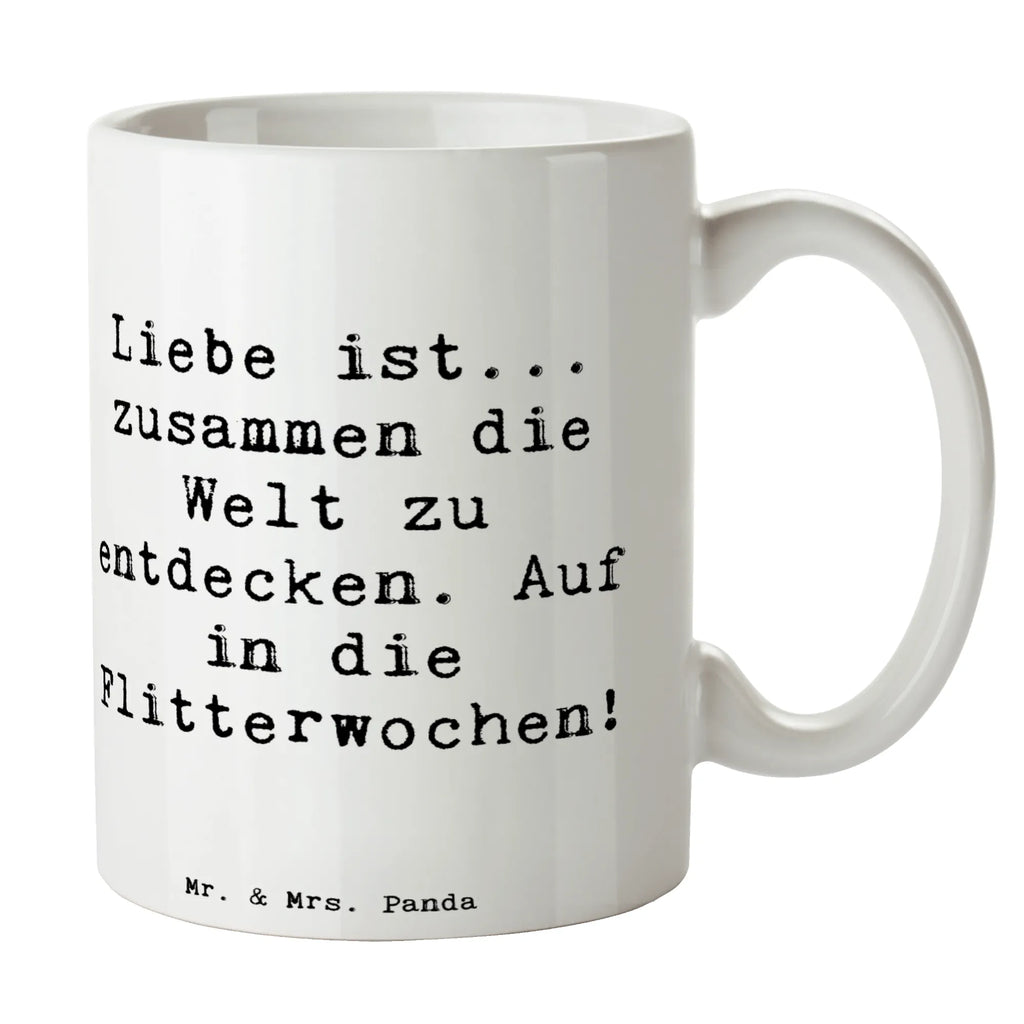 Tasse Spruch Liebe Flitterwochen Tasse, Kaffeetasse, Teetasse, Becher, Kaffeebecher, Teebecher, Keramiktasse, Porzellantasse, Büro Tasse, Geschenk Tasse, Tasse Sprüche, Tasse Motive, Kaffeetassen, Tasse bedrucken, Designer Tasse, Cappuccino Tassen, Schöne Teetassen, Hochzeit, Hochzeitsgeschenk, Ehe, Hochzeitsfeier, Trauung, Trauungsgeschenk, Hochzeitskarte, Verlobungsfeier, Verlobungsgeschenk, Hochzeitsgeschenkideen, Hochzeitsgeschenke für Brautpaar