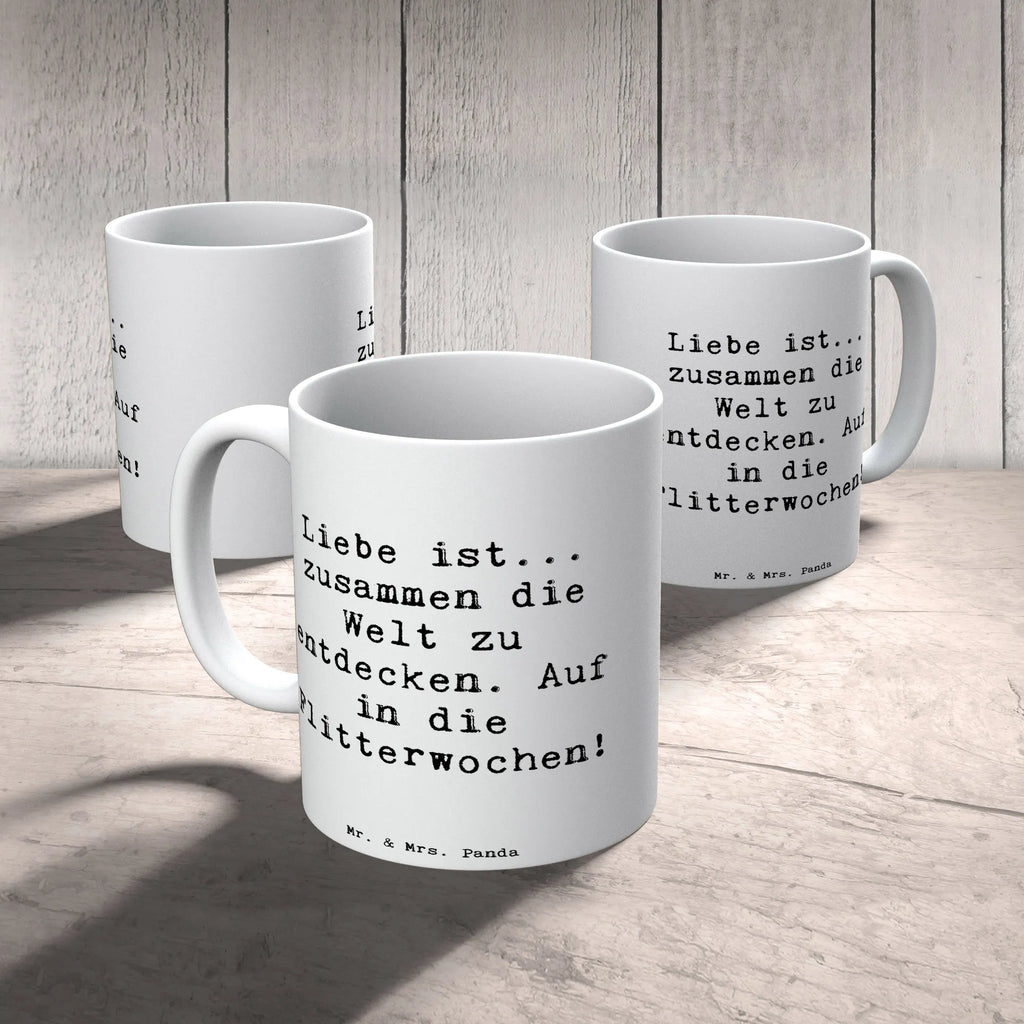 Tasse Spruch Liebe Flitterwochen Tasse, Kaffeetasse, Teetasse, Becher, Kaffeebecher, Teebecher, Keramiktasse, Porzellantasse, Büro Tasse, Geschenk Tasse, Tasse Sprüche, Tasse Motive, Kaffeetassen, Tasse bedrucken, Designer Tasse, Cappuccino Tassen, Schöne Teetassen, Hochzeit, Hochzeitsgeschenk, Ehe, Hochzeitsfeier, Trauung, Trauungsgeschenk, Hochzeitskarte, Verlobungsfeier, Verlobungsgeschenk, Hochzeitsgeschenkideen, Hochzeitsgeschenke für Brautpaar