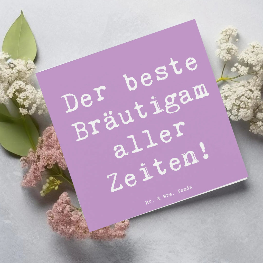 Deluxe Karte Spruch Bester Bräutigam Karte, Grußkarte, Klappkarte, Einladungskarte, Glückwunschkarte, Hochzeitskarte, Geburtstagskarte, Hochwertige Grußkarte, Hochwertige Klappkarte, Hochzeit, Hochzeitsgeschenk, Ehe, Hochzeitsfeier, Trauung, Trauungsgeschenk, Verlobungsfeier, Verlobungsgeschenk, Hochzeitsgeschenkideen, Hochzeitsgeschenke für Brautpaar