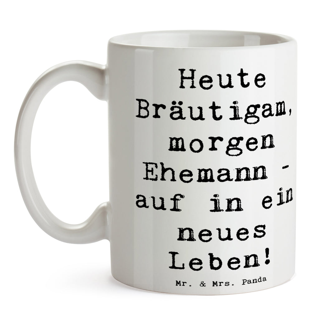 Tasse Spruch Bräutigam Heute Tasse, Kaffeetasse, Teetasse, Becher, Kaffeebecher, Teebecher, Keramiktasse, Porzellantasse, Büro Tasse, Geschenk Tasse, Tasse Sprüche, Tasse Motive, Kaffeetassen, Tasse bedrucken, Designer Tasse, Cappuccino Tassen, Schöne Teetassen, Hochzeit, Hochzeitsgeschenk, Ehe, Hochzeitsfeier, Trauung, Trauungsgeschenk, Hochzeitskarte, Verlobungsfeier, Verlobungsgeschenk, Hochzeitsgeschenkideen, Hochzeitsgeschenke für Brautpaar