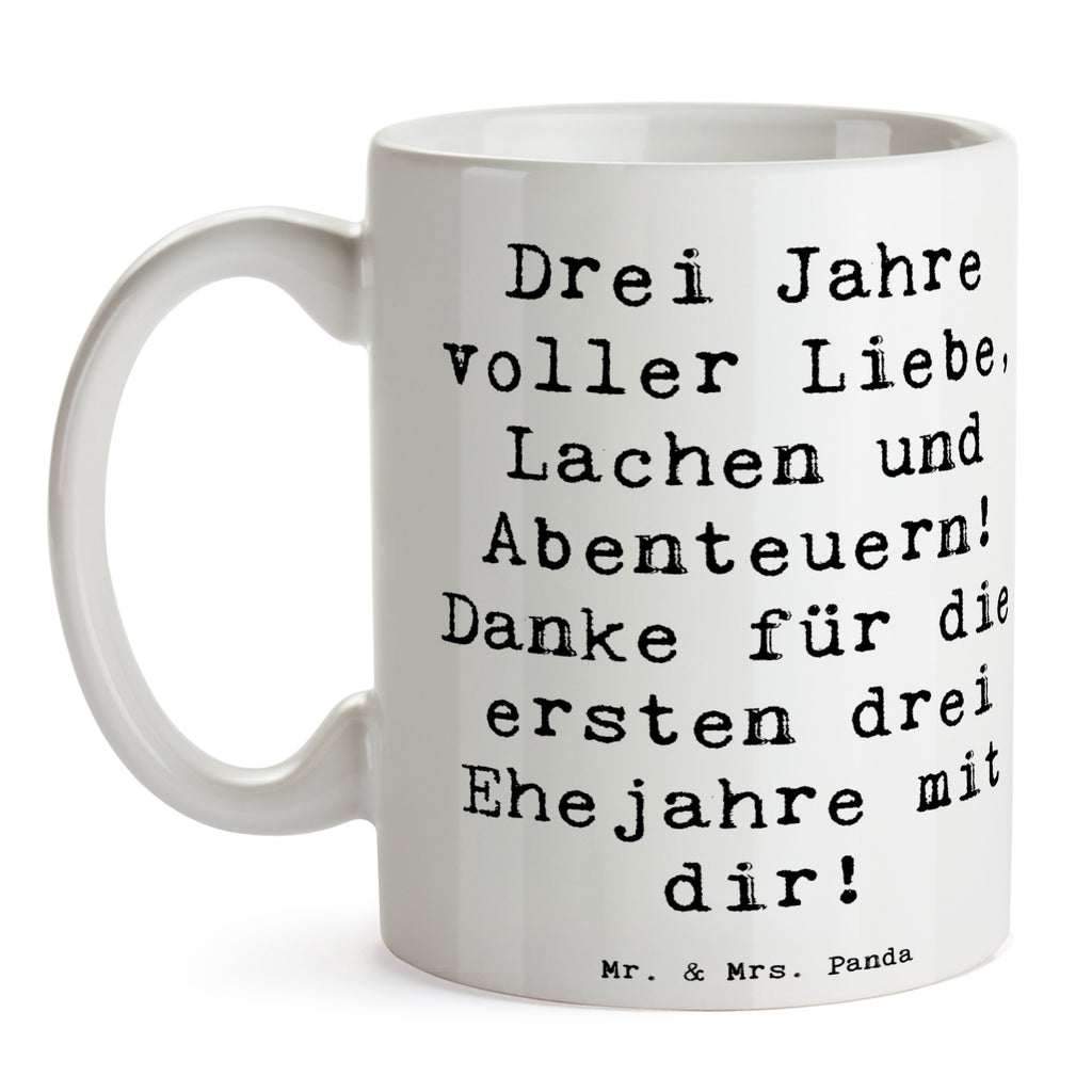 Tasse Spruch 3. Hochzeitstag Lederhochzeit Tasse, Kaffeetasse, Teetasse, Becher, Kaffeebecher, Teebecher, Keramiktasse, Porzellantasse, Büro Tasse, Geschenk Tasse, Tasse Sprüche, Tasse Motive, Kaffeetassen, Tasse bedrucken, Designer Tasse, Cappuccino Tassen, Schöne Teetassen, Hochzeit, Hochzeitsgeschenk, Ehe, Hochzeitsfeier, Trauung, Trauungsgeschenk, Hochzeitskarte, Verlobungsfeier, Verlobungsgeschenk, Hochzeitsgeschenkideen, Hochzeitsgeschenke für Brautpaar