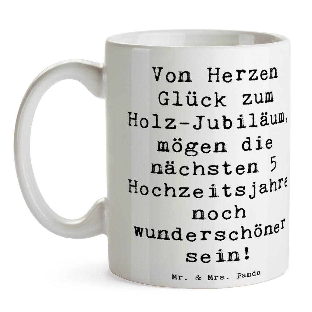 Tasse Spruch 5. Hochzeitstag Holzhochzeit Tasse, Kaffeetasse, Teetasse, Becher, Kaffeebecher, Teebecher, Keramiktasse, Porzellantasse, Büro Tasse, Geschenk Tasse, Tasse Sprüche, Tasse Motive, Kaffeetassen, Tasse bedrucken, Designer Tasse, Cappuccino Tassen, Schöne Teetassen, Hochzeit, Hochzeitsgeschenk, Ehe, Hochzeitsfeier, Trauung, Trauungsgeschenk, Hochzeitskarte, Verlobungsfeier, Verlobungsgeschenk, Hochzeitsgeschenkideen, Hochzeitsgeschenke für Brautpaar