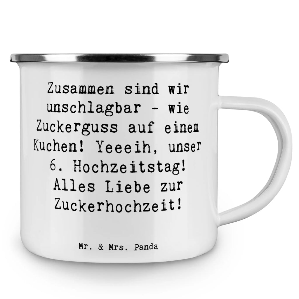 Camping Emaille Tasse Spruch 6. Hochzeitstag Zuckerhochzeit Campingtasse, Trinkbecher, Metalltasse, Outdoor Tasse, Emaille Trinkbecher, Blechtasse Outdoor, Emaille Campingbecher, Edelstahl Trinkbecher, Metalltasse für Camping, Kaffee Blechtasse, Camping Tasse Metall, Emaille Tasse, Emaille Becher, Tasse Camping, Tasse Emaille, Emaille Tassen, Camping Becher, Metall Tasse, Camping Tassen, Blechtasse, Emaille Tasse Camping, Camping Tasse Emaille, Emailletasse, Camping Tassen Emaille, Campingbecher, Blechtassen, Outdoor Becher, Campingtassen, Emaille Becher Camping, Camping Becher Edelstahl, Hochzeit, Hochzeitsgeschenk, Ehe, Hochzeitsfeier, Trauung, Trauungsgeschenk, Hochzeitskarte, Verlobungsfeier, Verlobungsgeschenk, Hochzeitsgeschenkideen, Hochzeitsgeschenke für Brautpaar