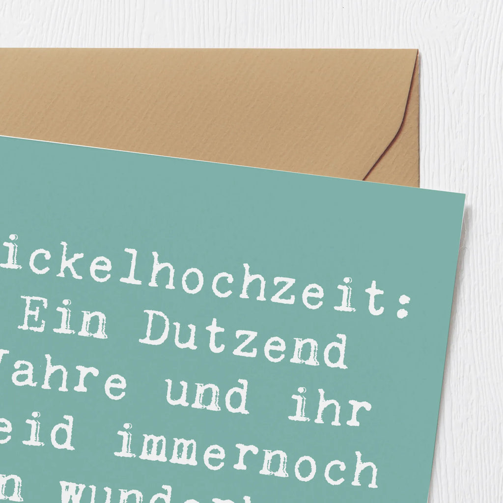 Deluxe Karte Spruch 12. Hochzeitstag Nickelhochzeit Karte, Grußkarte, Klappkarte, Einladungskarte, Glückwunschkarte, Hochzeitskarte, Geburtstagskarte, Hochwertige Grußkarte, Hochwertige Klappkarte, Hochzeit, Hochzeitsgeschenk, Ehe, Hochzeitsfeier, Trauung, Trauungsgeschenk, Verlobungsfeier, Verlobungsgeschenk, Hochzeitsgeschenkideen, Hochzeitsgeschenke für Brautpaar