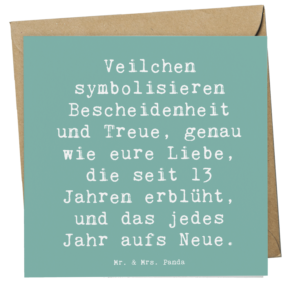 Deluxe Karte Spruch 13. Hochzeitstag Veilchenhochzeit Karte, Grußkarte, Klappkarte, Einladungskarte, Glückwunschkarte, Hochzeitskarte, Geburtstagskarte, Hochwertige Grußkarte, Hochwertige Klappkarte, Hochzeit, Hochzeitsgeschenk, Ehe, Hochzeitsfeier, Trauung, Trauungsgeschenk, Verlobungsfeier, Verlobungsgeschenk, Hochzeitsgeschenkideen, Hochzeitsgeschenke für Brautpaar