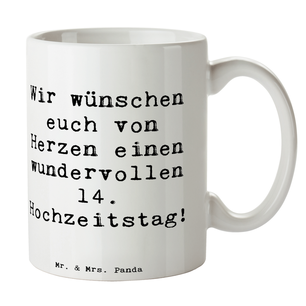 Tasse Spruch 14. Hochzeitstag Elfenbeinhochzeit Tasse, Kaffeetasse, Teetasse, Becher, Kaffeebecher, Teebecher, Keramiktasse, Porzellantasse, Büro Tasse, Geschenk Tasse, Tasse Sprüche, Tasse Motive, Kaffeetassen, Tasse bedrucken, Designer Tasse, Cappuccino Tassen, Schöne Teetassen, Hochzeit, Hochzeitsgeschenk, Ehe, Hochzeitsfeier, Trauung, Trauungsgeschenk, Hochzeitskarte, Verlobungsfeier, Verlobungsgeschenk, Hochzeitsgeschenkideen, Hochzeitsgeschenke für Brautpaar