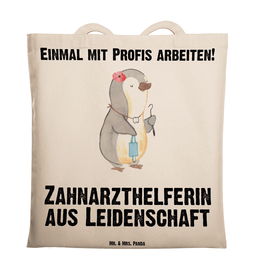 Tragetasche Zahnarzthelferin aus Leidenschaft Beuteltasche, Beutel, Einkaufstasche, Jutebeutel, Stoffbeutel, Tasche, Shopper, Umhängetasche, Strandtasche, Schultertasche, Stofftasche, Tragetasche, Badetasche, Jutetasche, Einkaufstüte, Laptoptasche, Beruf, Ausbildung, Jubiläum, Abschied, Rente, Kollege, Kollegin, Geschenk, Schenken, Arbeitskollege, Mitarbeiter, Firma, Danke, Dankeschön