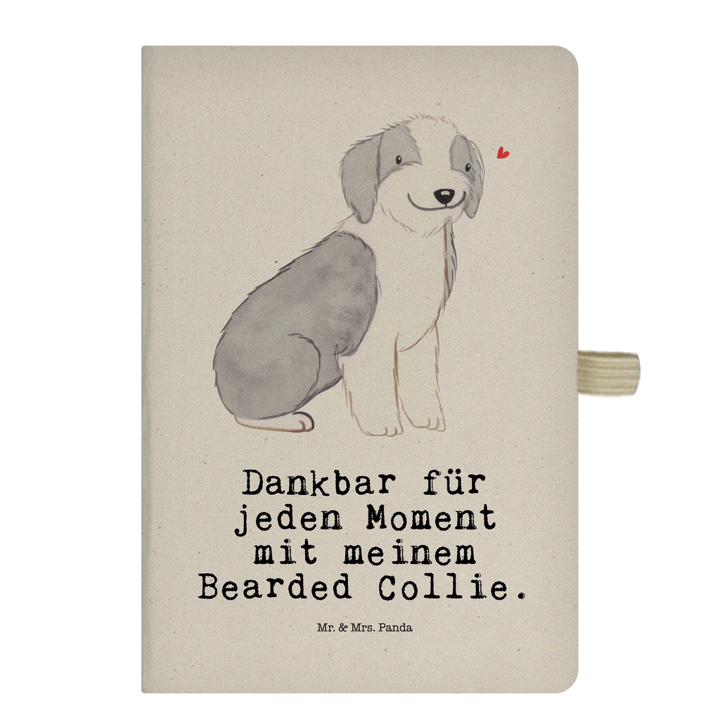 Baumwoll Notizbuch Bearded Collie Moment Notizen, Eintragebuch, Tagebuch, Notizblock, Adressbuch, Journal, Kladde, Skizzenbuch, Notizheft, Schreibbuch, Schreibheft, Hund, Hunderasse, Rassehund, Hundebesitzer, Geschenk, Tierfreund, Schenken, Welpe, Bearded Collie, britischer Hütehund