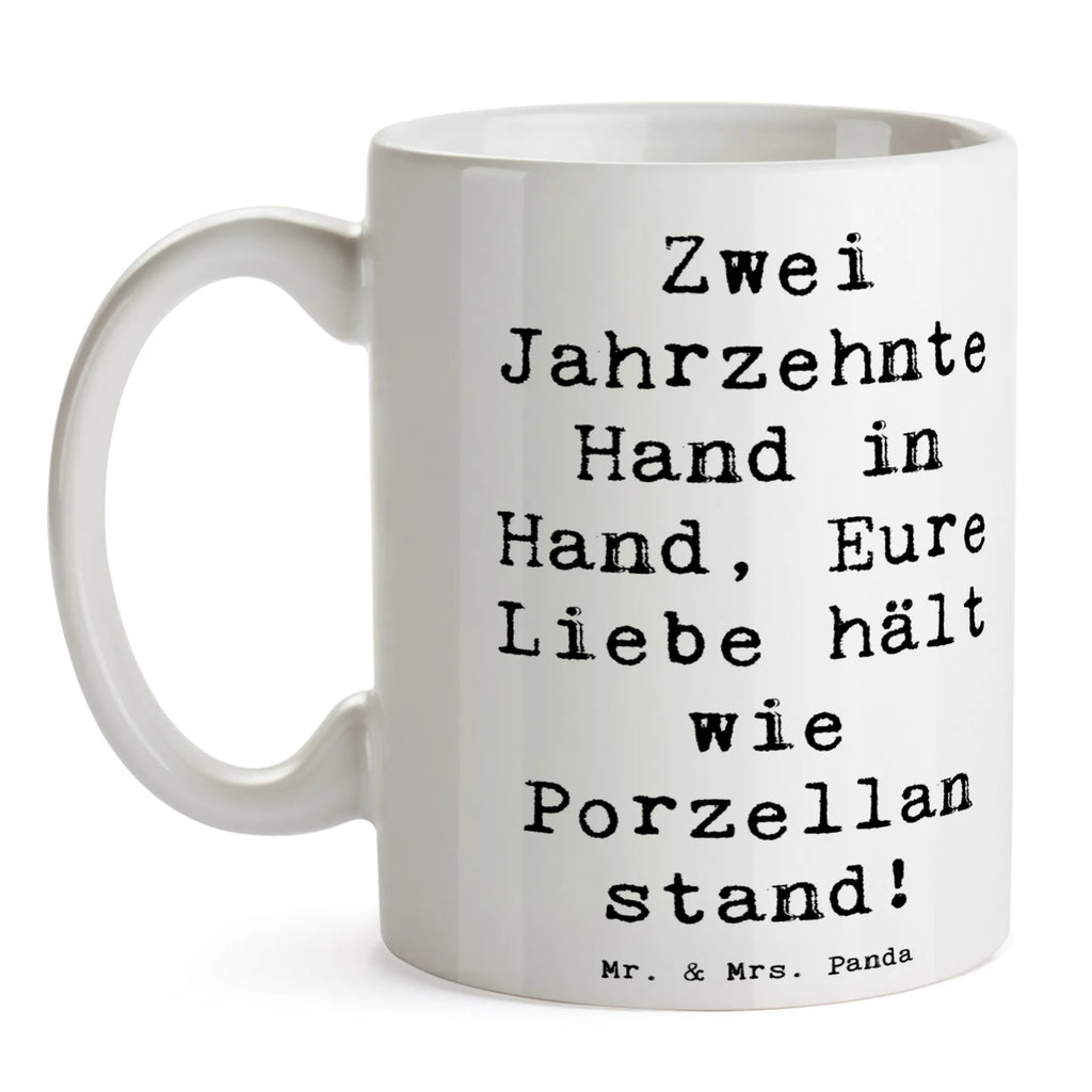 Tasse Spruch 20. Hochzeitstag Porzellanhochzeit Tasse, Kaffeetasse, Teetasse, Becher, Kaffeebecher, Teebecher, Keramiktasse, Porzellantasse, Büro Tasse, Geschenk Tasse, Tasse Sprüche, Tasse Motive, Kaffeetassen, Tasse bedrucken, Designer Tasse, Cappuccino Tassen, Schöne Teetassen, Hochzeit, Hochzeitsgeschenk, Ehe, Hochzeitsfeier, Trauung, Trauungsgeschenk, Hochzeitskarte, Verlobungsfeier, Verlobungsgeschenk, Hochzeitsgeschenkideen, Hochzeitsgeschenke für Brautpaar