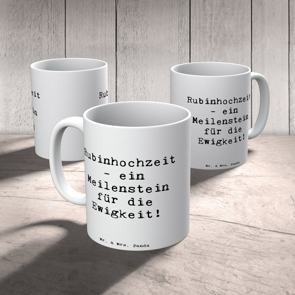 Tasse Spruch 40. Hochzeitstag Rubinhochzeit Tasse, Kaffeetasse, Teetasse, Becher, Kaffeebecher, Teebecher, Keramiktasse, Porzellantasse, Büro Tasse, Geschenk Tasse, Tasse Sprüche, Tasse Motive, Kaffeetassen, Tasse bedrucken, Designer Tasse, Cappuccino Tassen, Schöne Teetassen, Hochzeit, Hochzeitsgeschenk, Ehe, Hochzeitsfeier, Trauung, Trauungsgeschenk, Hochzeitskarte, Verlobungsfeier, Verlobungsgeschenk, Hochzeitsgeschenkideen, Hochzeitsgeschenke für Brautpaar