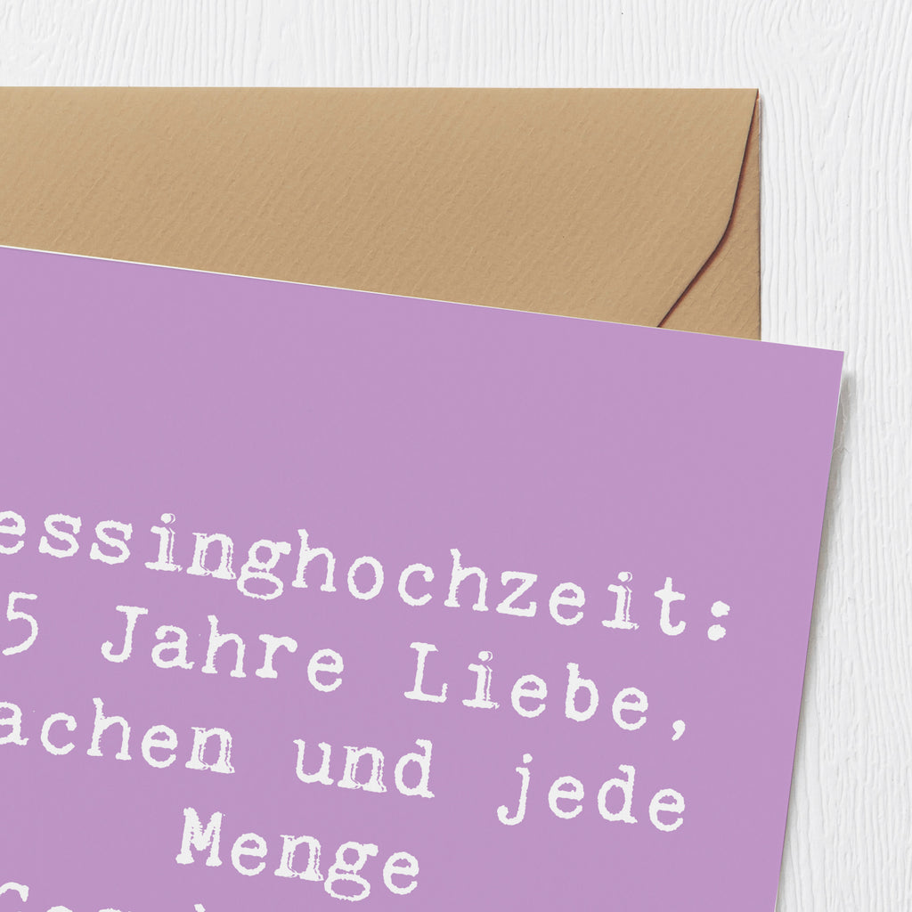 Deluxe Karte Spruch 45. Hochzeitstag Messinghochzeit Karte, Grußkarte, Klappkarte, Einladungskarte, Glückwunschkarte, Hochzeitskarte, Geburtstagskarte, Hochwertige Grußkarte, Hochwertige Klappkarte, Hochzeit, Hochzeitsgeschenk, Ehe, Hochzeitsfeier, Trauung, Trauungsgeschenk, Verlobungsfeier, Verlobungsgeschenk, Hochzeitsgeschenkideen, Hochzeitsgeschenke für Brautpaar