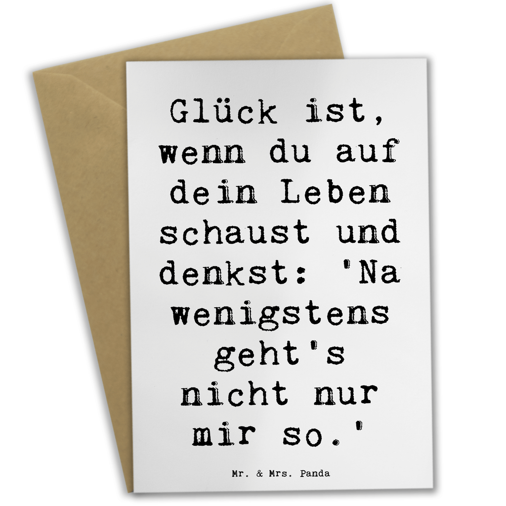 Grußkarte Glück Gemeinsam