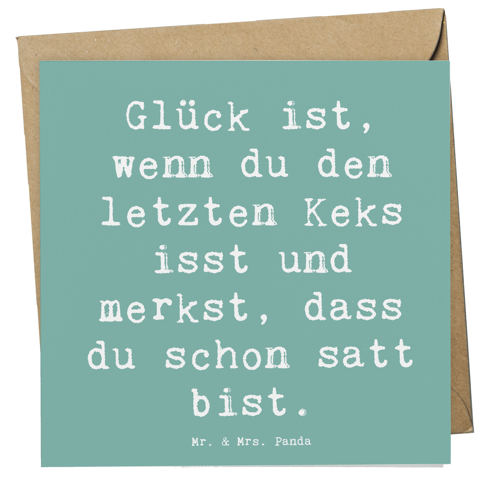 Deluxe Karte Spruch Glück Erfüllung Karte, Grußkarte, Klappkarte, Einladungskarte, Glückwunschkarte, Hochzeitskarte, Geburtstagskarte, Hochwertige Grußkarte, Hochwertige Klappkarte