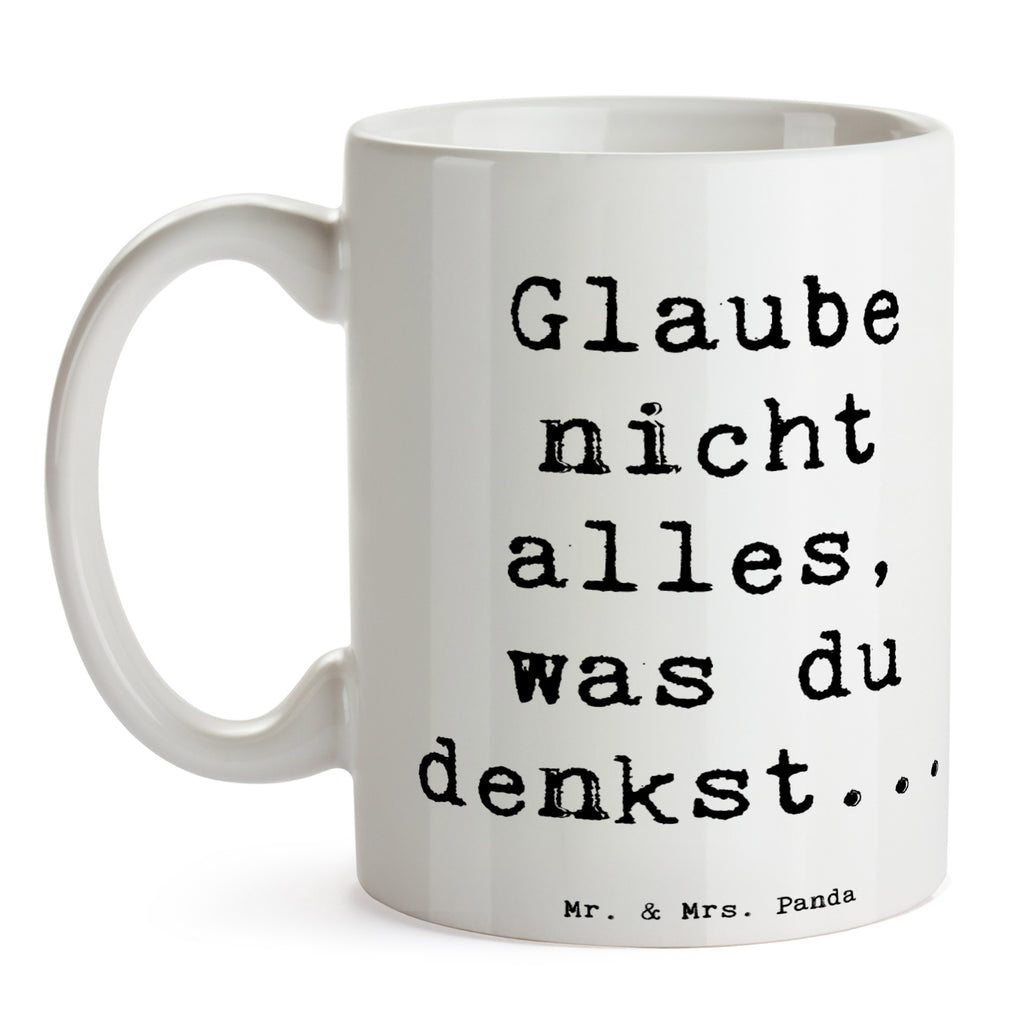 Tasse Selbstvertrauen und Klarheit