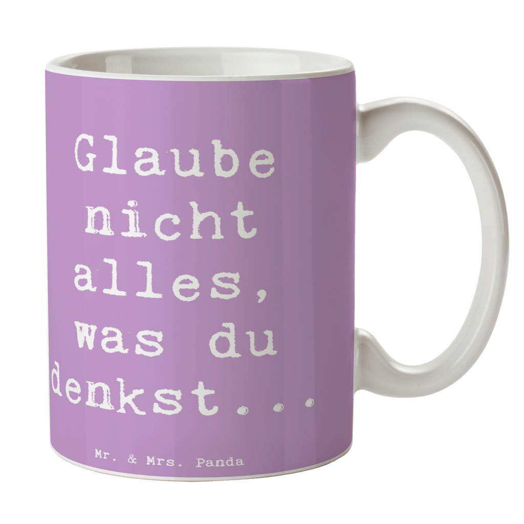 Tasse Selbstvertrauen und Klarheit