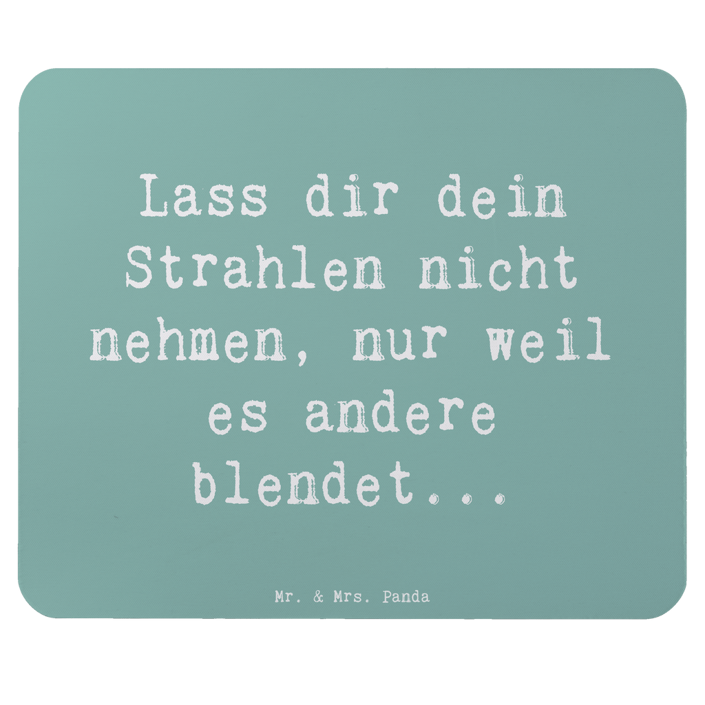 Mauspad Spruch Selbstvertrauen Strahlen Mousepad, Computer zubehör, Büroausstattung, PC Zubehör, Arbeitszimmer, Mauspad, Einzigartiges Mauspad, Designer Mauspad, Mausunterlage, Mauspad Büro