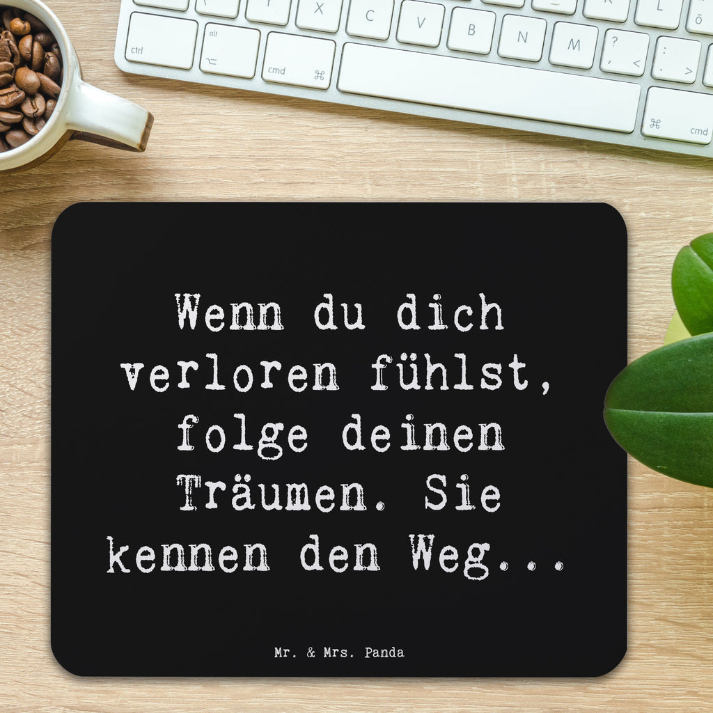 Mauspad Spruch Selbstzweifel und Träume Mousepad, Computer zubehör, Büroausstattung, PC Zubehör, Arbeitszimmer, Mauspad, Einzigartiges Mauspad, Designer Mauspad, Mausunterlage, Mauspad Büro