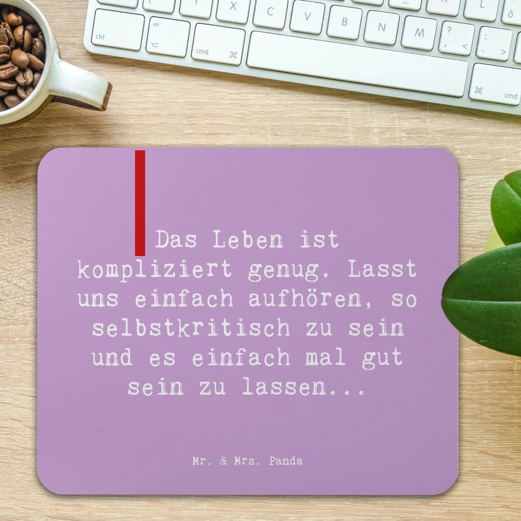 Mauspad Spruch Selbstzweifel Abschalten Mousepad, Computer zubehör, Büroausstattung, PC Zubehör, Arbeitszimmer, Mauspad, Einzigartiges Mauspad, Designer Mauspad, Mausunterlage, Mauspad Büro