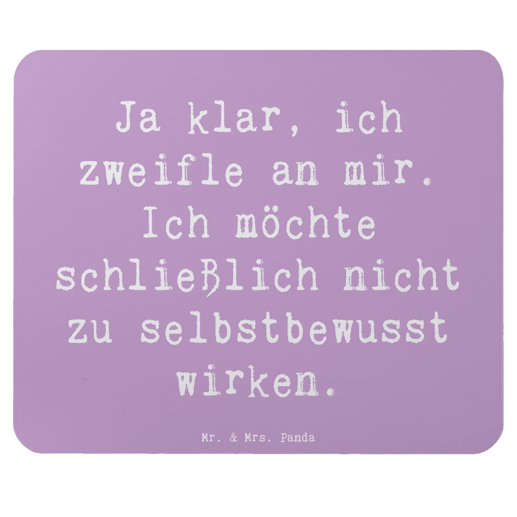 Mauspad Spruch Selbstzweifel Charm Mousepad, Computer zubehör, Büroausstattung, PC Zubehör, Arbeitszimmer, Mauspad, Einzigartiges Mauspad, Designer Mauspad, Mausunterlage, Mauspad Büro