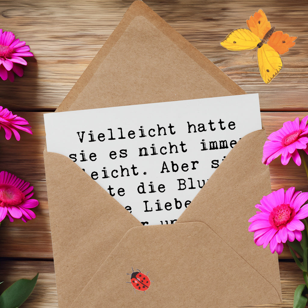 Deluxe Karte Spruch Hoffnung und Liebe Karte, Grußkarte, Klappkarte, Einladungskarte, Glückwunschkarte, Hochzeitskarte, Geburtstagskarte, Hochwertige Grußkarte, Hochwertige Klappkarte