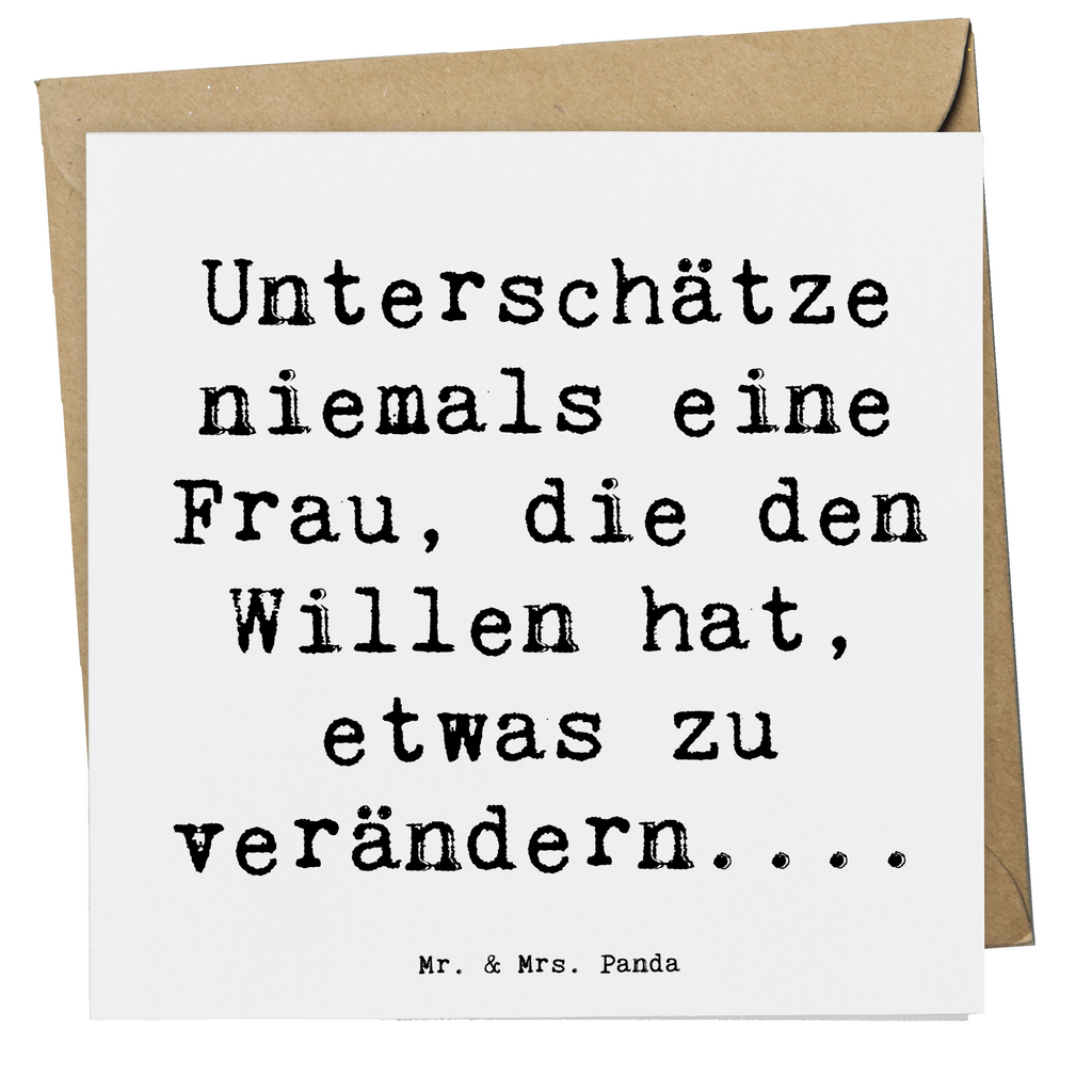 Deluxe Karte Spruch Hoffnung Veränderung Karte, Grußkarte, Klappkarte, Einladungskarte, Glückwunschkarte, Hochzeitskarte, Geburtstagskarte, Hochwertige Grußkarte, Hochwertige Klappkarte