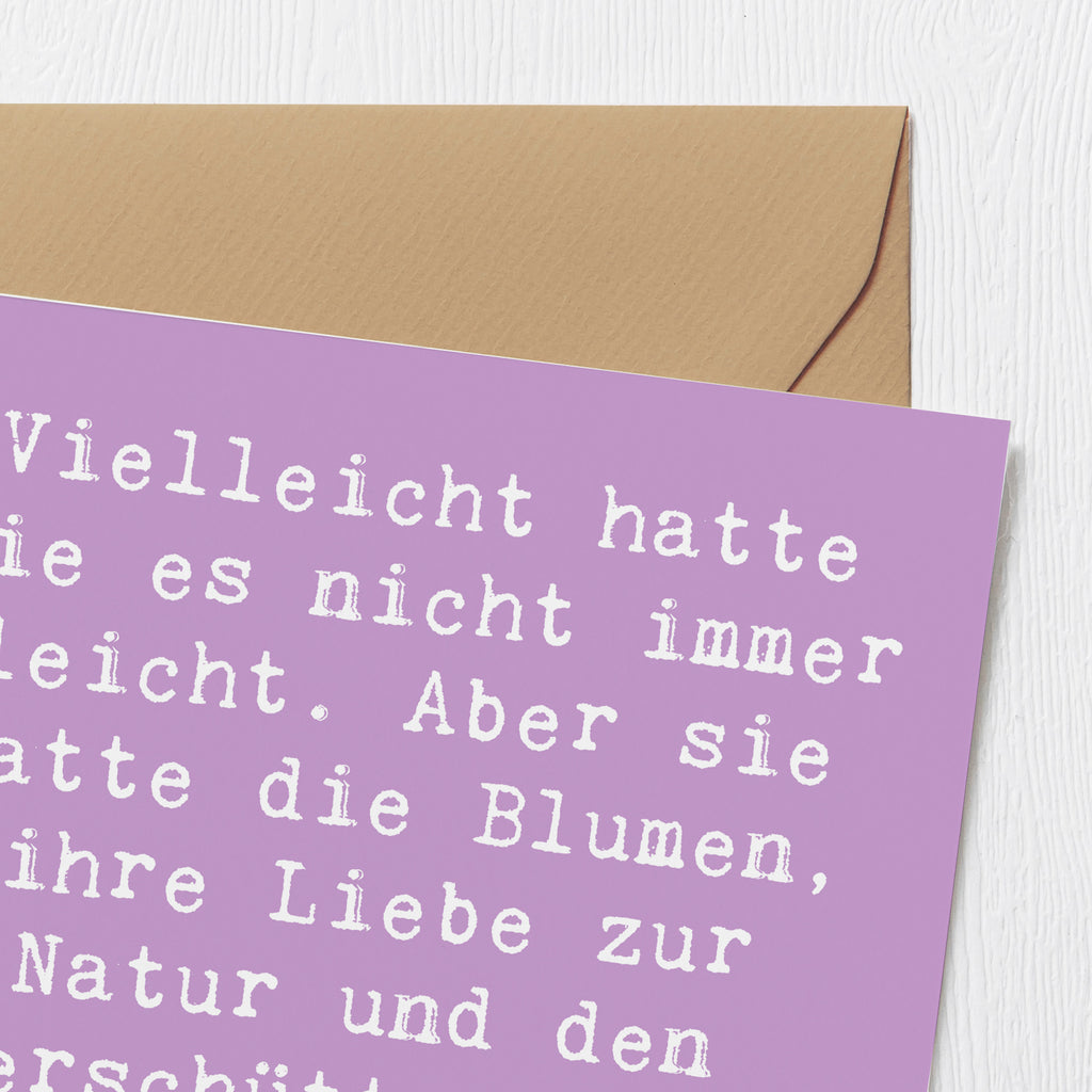 Deluxe Karte Spruch Hoffnung und Liebe Karte, Grußkarte, Klappkarte, Einladungskarte, Glückwunschkarte, Hochzeitskarte, Geburtstagskarte, Hochwertige Grußkarte, Hochwertige Klappkarte