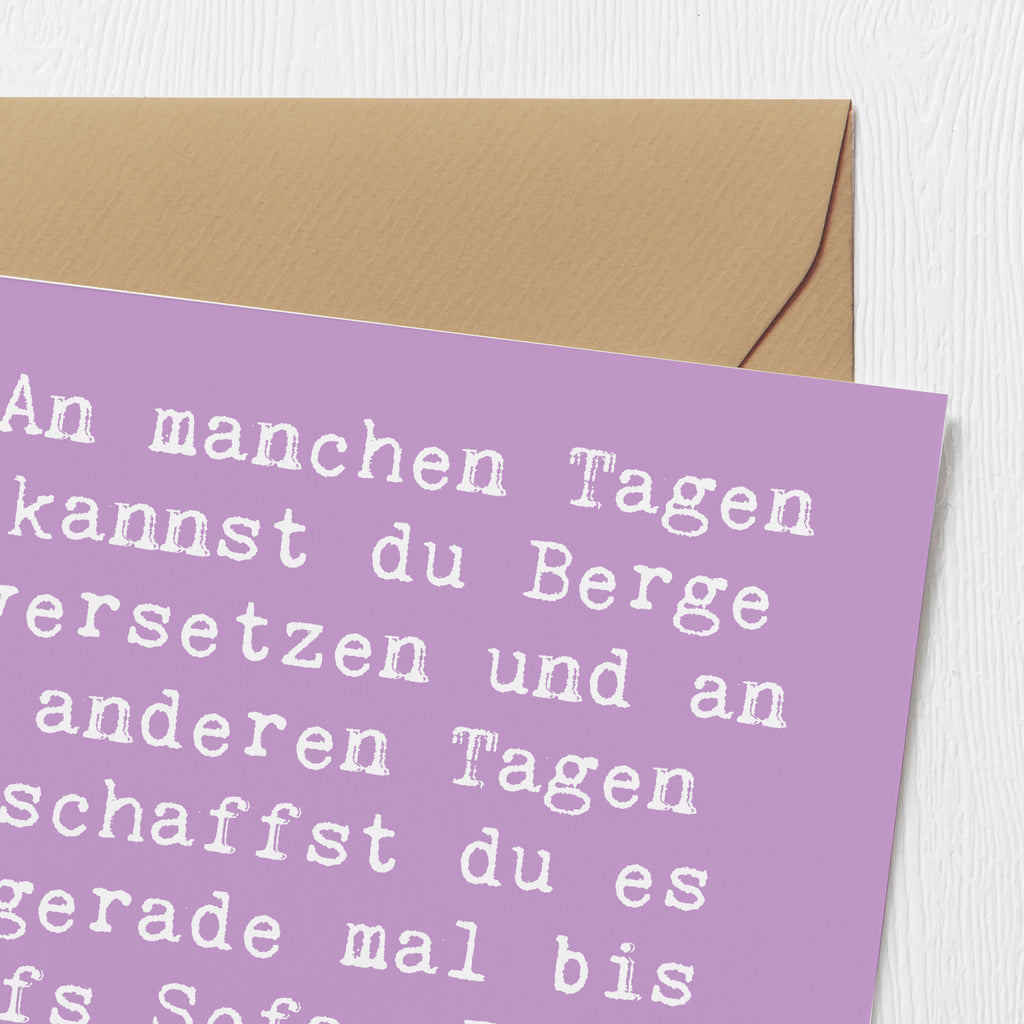 Deluxe Karte Spruch Hoffnung und Ruhe Karte, Grußkarte, Klappkarte, Einladungskarte, Glückwunschkarte, Hochzeitskarte, Geburtstagskarte, Hochwertige Grußkarte, Hochwertige Klappkarte