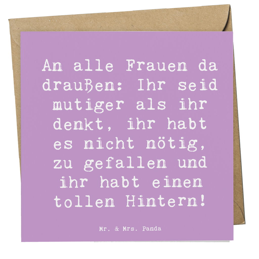 Deluxe Karte Spruch Mut und Hoffnung Karte, Grußkarte, Klappkarte, Einladungskarte, Glückwunschkarte, Hochzeitskarte, Geburtstagskarte, Hochwertige Grußkarte, Hochwertige Klappkarte