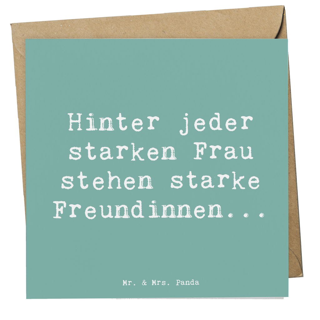 Deluxe Karte Spruch Hoffnung Freundinnen Karte, Grußkarte, Klappkarte, Einladungskarte, Glückwunschkarte, Hochzeitskarte, Geburtstagskarte, Hochwertige Grußkarte, Hochwertige Klappkarte