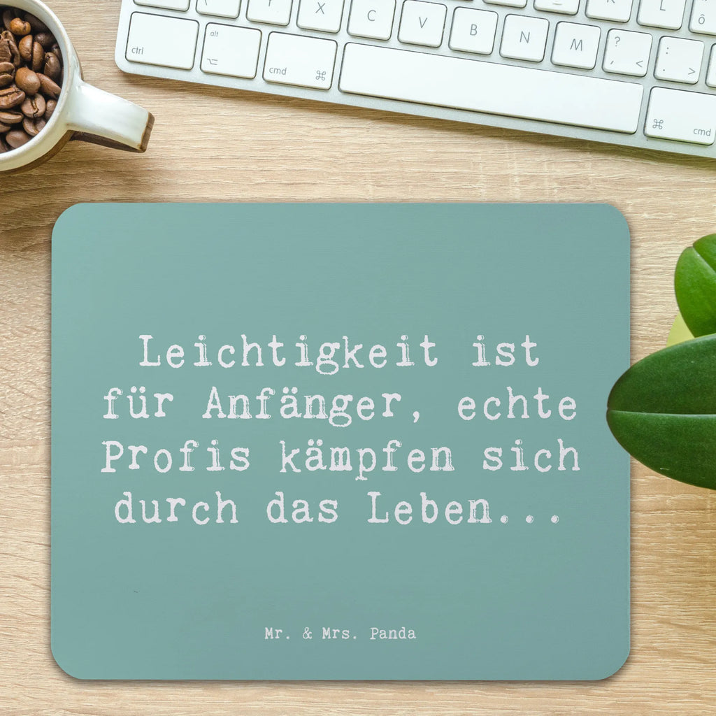 Mauspad Spruch Leichtigkeit für Profis Mousepad, Computer zubehör, Büroausstattung, PC Zubehör, Arbeitszimmer, Mauspad, Einzigartiges Mauspad, Designer Mauspad, Mausunterlage, Mauspad Büro