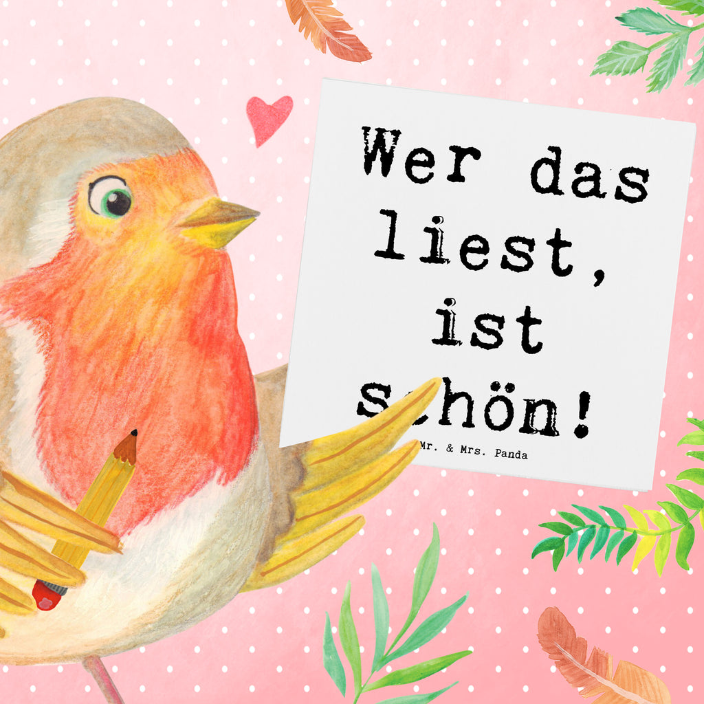 Deluxe Karte Spruch Freude Schön Karte, Grußkarte, Klappkarte, Einladungskarte, Glückwunschkarte, Hochzeitskarte, Geburtstagskarte, Hochwertige Grußkarte, Hochwertige Klappkarte