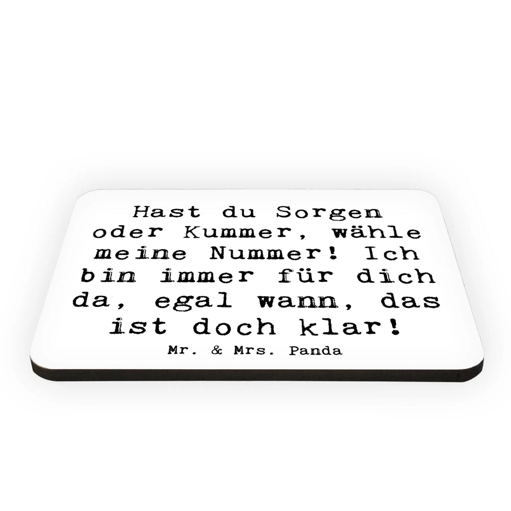 Magnet Spruch Trost Nummer Kühlschrankmagnet, Pinnwandmagnet, Souvenir Magnet, Motivmagnete, Dekomagnet, Whiteboard Magnet, Notiz Magnet, Kühlschrank Dekoration