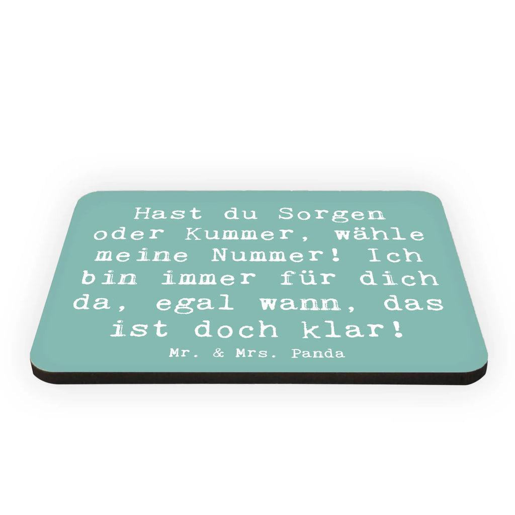 Magnet Spruch Trost Nummer Kühlschrankmagnet, Pinnwandmagnet, Souvenir Magnet, Motivmagnete, Dekomagnet, Whiteboard Magnet, Notiz Magnet, Kühlschrank Dekoration