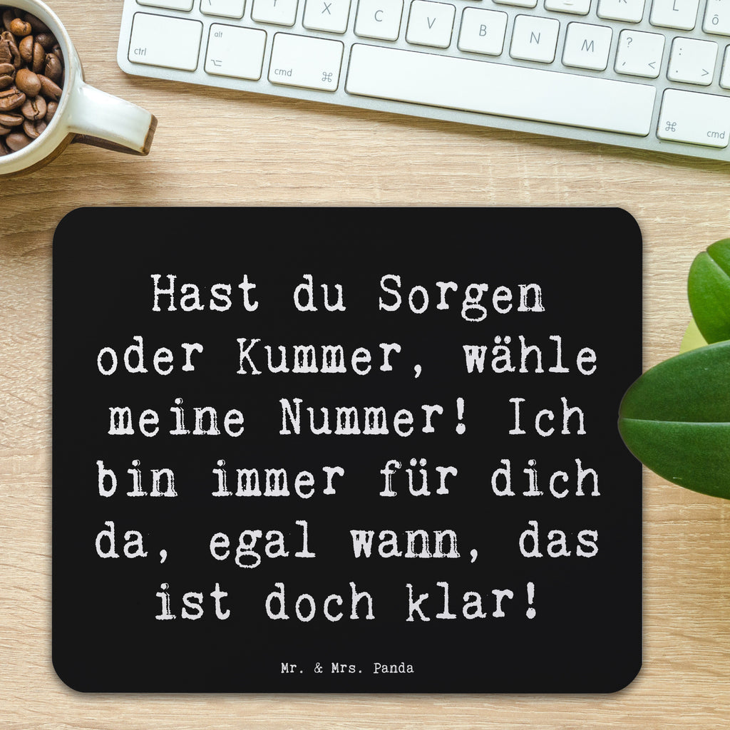 Mauspad Spruch Trost Nummer Mousepad, Computer zubehör, Büroausstattung, PC Zubehör, Arbeitszimmer, Mauspad, Einzigartiges Mauspad, Designer Mauspad, Mausunterlage, Mauspad Büro