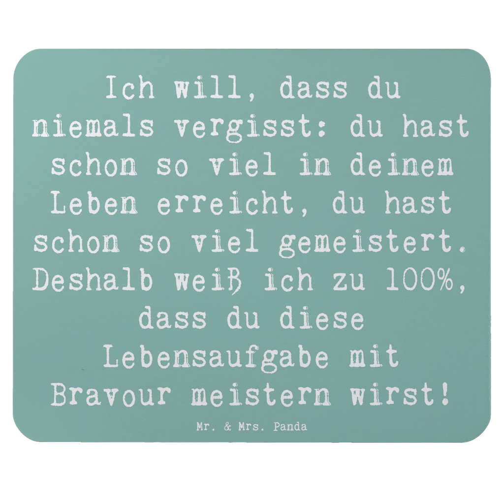 Mauspad Spruch Trost Erinnerungen Mousepad, Computer zubehör, Büroausstattung, PC Zubehör, Arbeitszimmer, Mauspad, Einzigartiges Mauspad, Designer Mauspad, Mausunterlage, Mauspad Büro