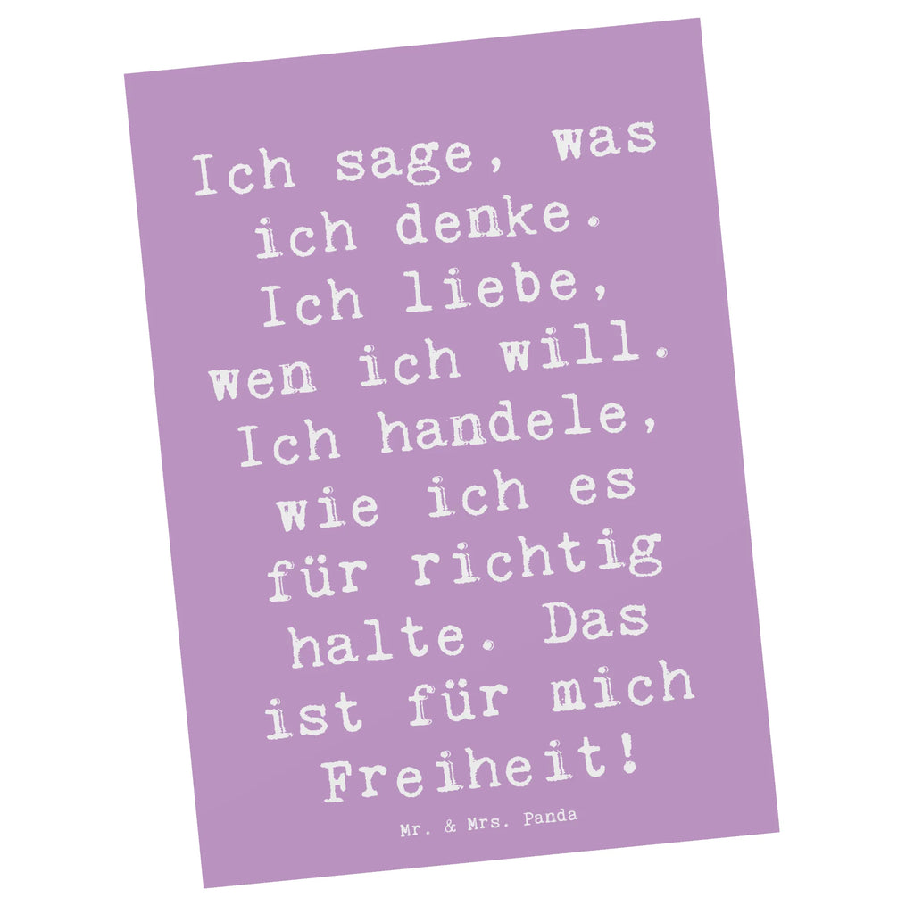 Postkarte Spruch Freiheit Leben Postkarte, Karte, Geschenkkarte, Grußkarte, Einladung, Ansichtskarte, Geburtstagskarte, Einladungskarte, Dankeskarte, Ansichtskarten, Einladung Geburtstag, Einladungskarten Geburtstag