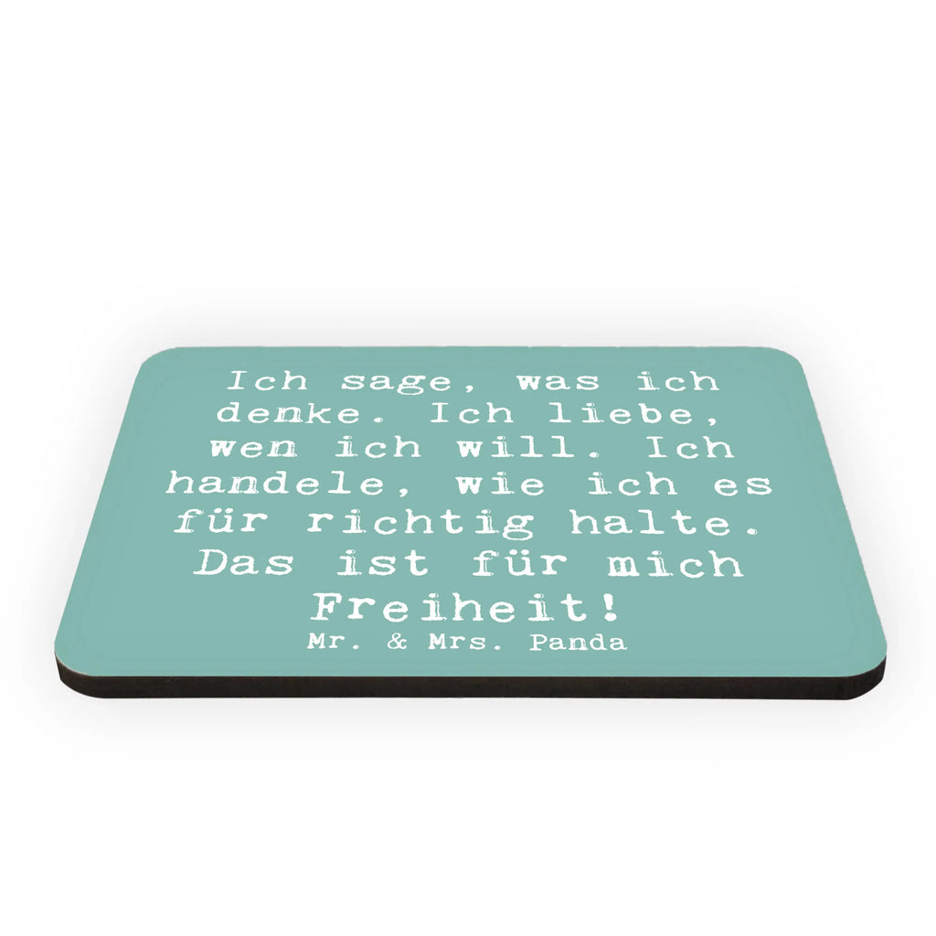 Magnet Spruch Freiheit Leben Kühlschrankmagnet, Pinnwandmagnet, Souvenir Magnet, Motivmagnete, Dekomagnet, Whiteboard Magnet, Notiz Magnet, Kühlschrank Dekoration