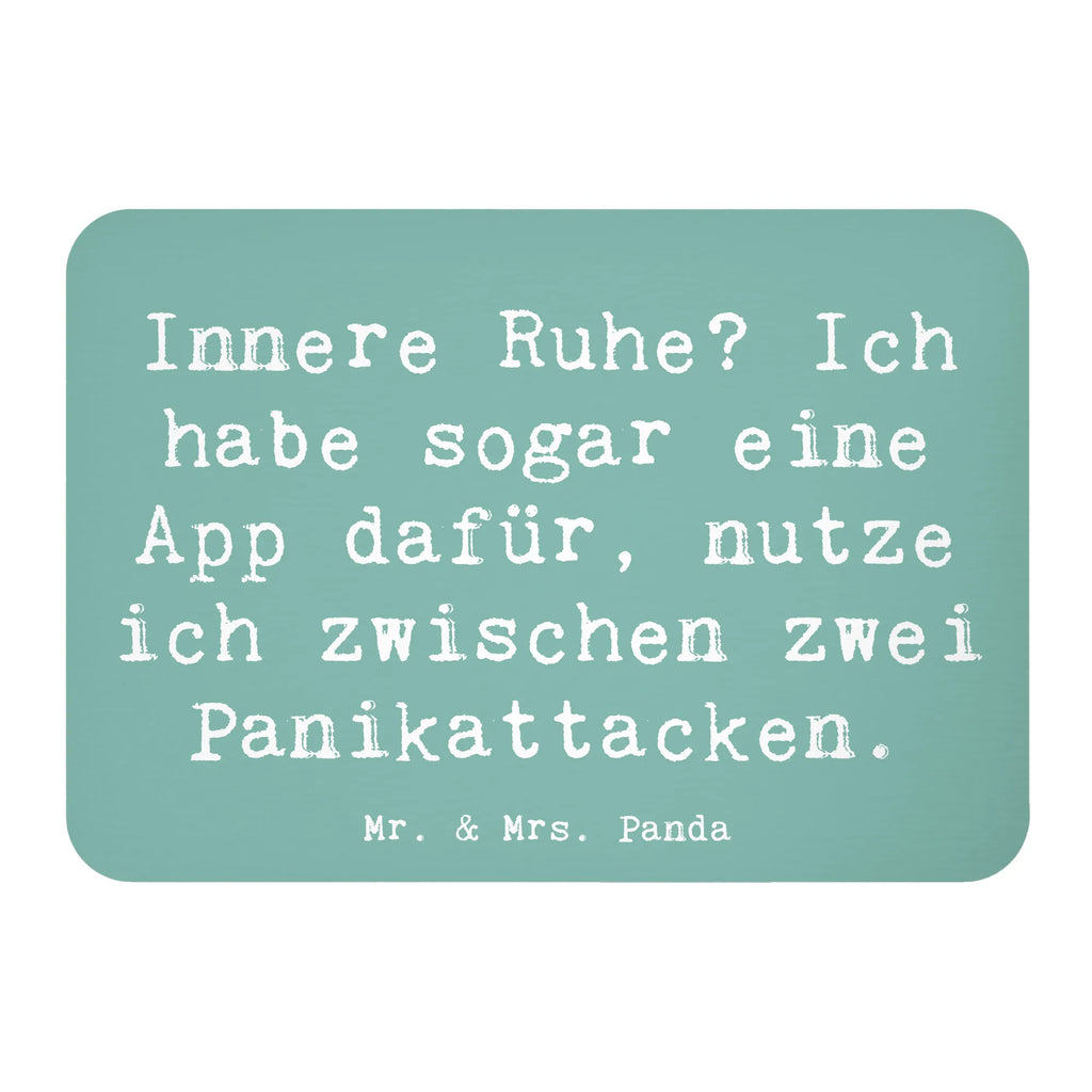 Magnet Spruch Innere Ruhe Kühlschrankmagnet, Pinnwandmagnet, Souvenir Magnet, Motivmagnete, Dekomagnet, Whiteboard Magnet, Notiz Magnet, Kühlschrank Dekoration