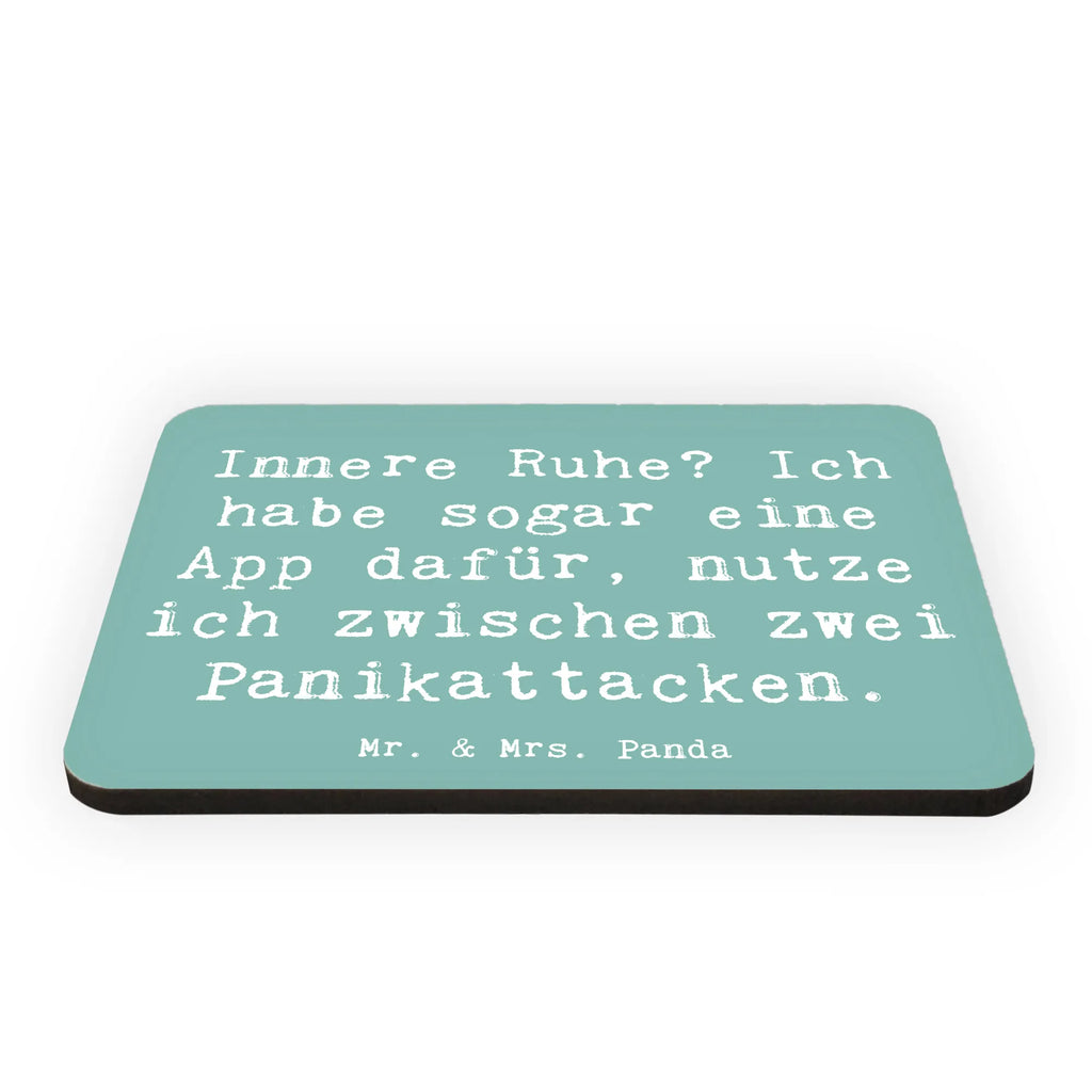 Magnet Spruch Innere Ruhe Kühlschrankmagnet, Pinnwandmagnet, Souvenir Magnet, Motivmagnete, Dekomagnet, Whiteboard Magnet, Notiz Magnet, Kühlschrank Dekoration