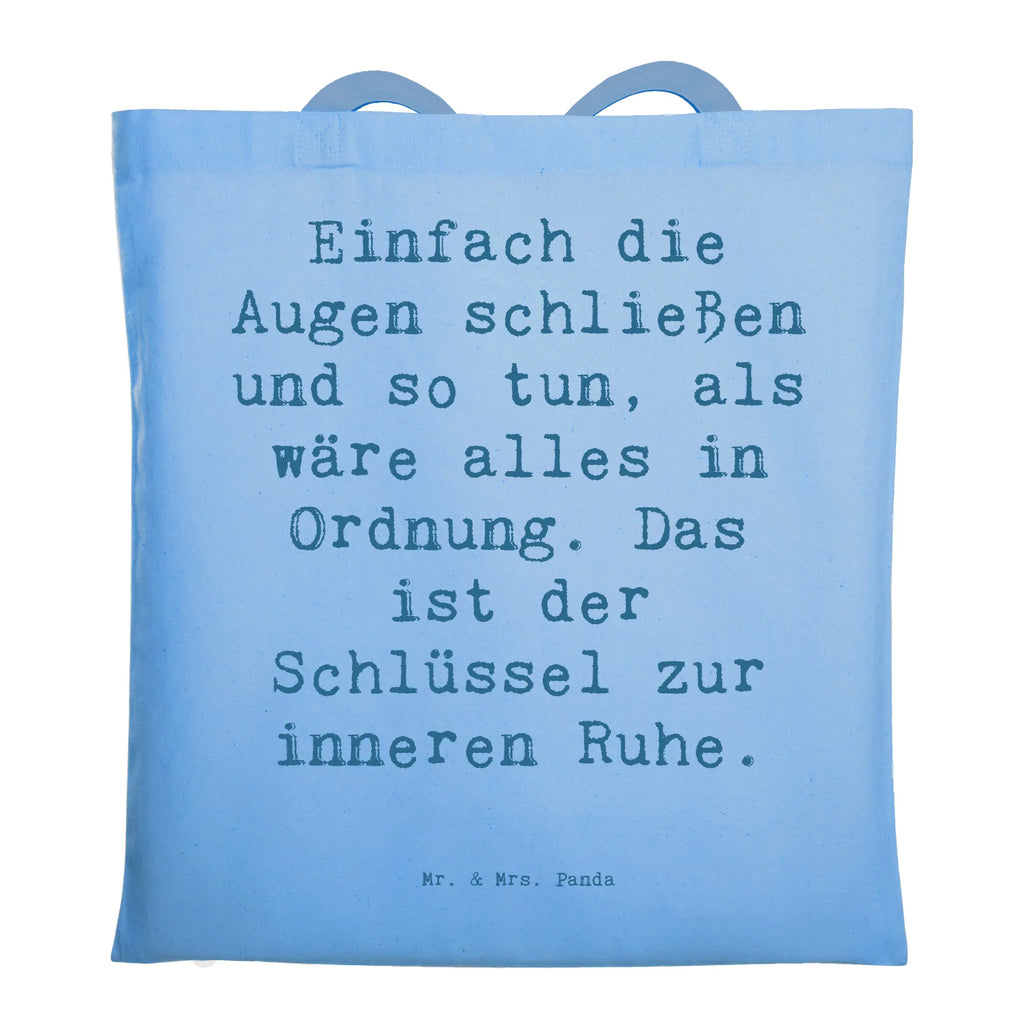 Tragetasche Spruch Innere Ruhe Beuteltasche, Beutel, Einkaufstasche, Jutebeutel, Stoffbeutel, Tasche, Shopper, Umhängetasche, Strandtasche, Schultertasche, Stofftasche, Tragetasche, Badetasche, Jutetasche, Einkaufstüte, Laptoptasche