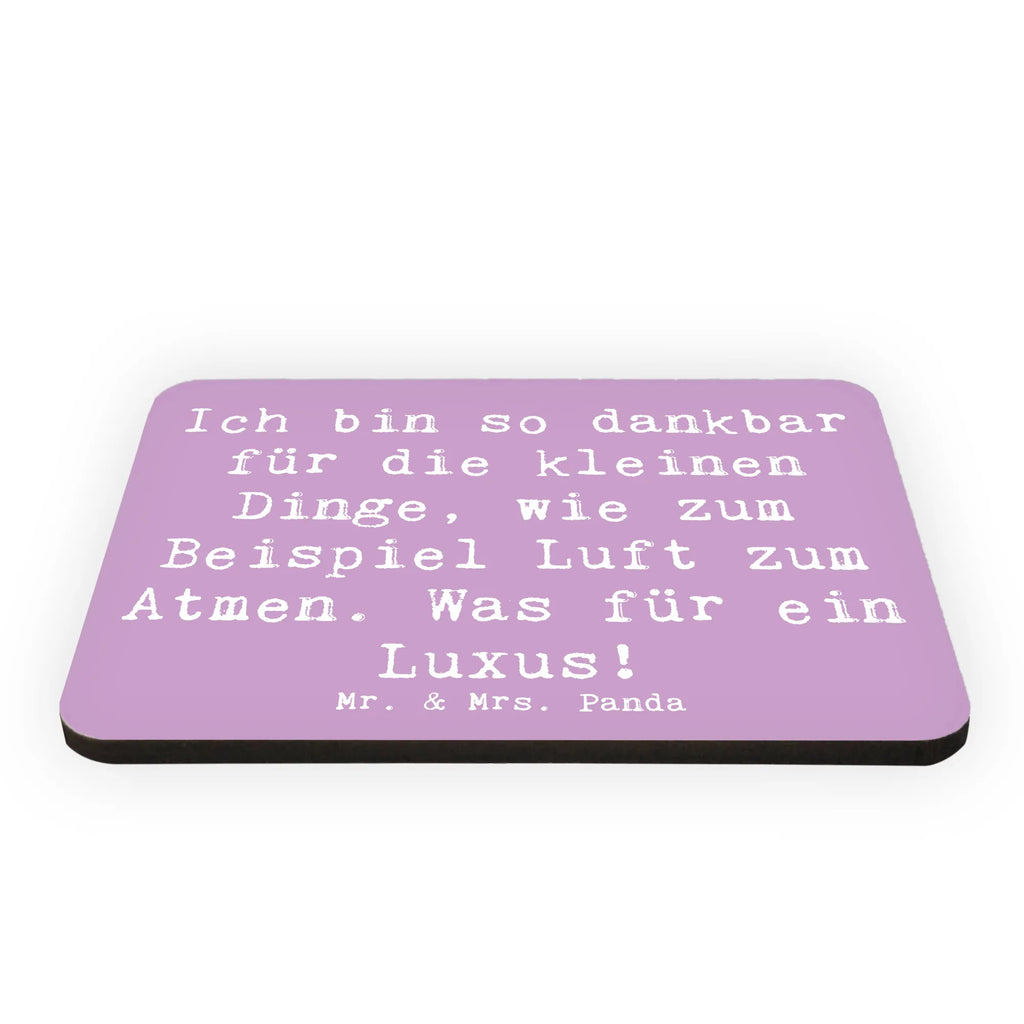 Magnet Spruch Dankbarkeit für kleine Dinge Kühlschrankmagnet, Pinnwandmagnet, Souvenir Magnet, Motivmagnete, Dekomagnet, Whiteboard Magnet, Notiz Magnet, Kühlschrank Dekoration