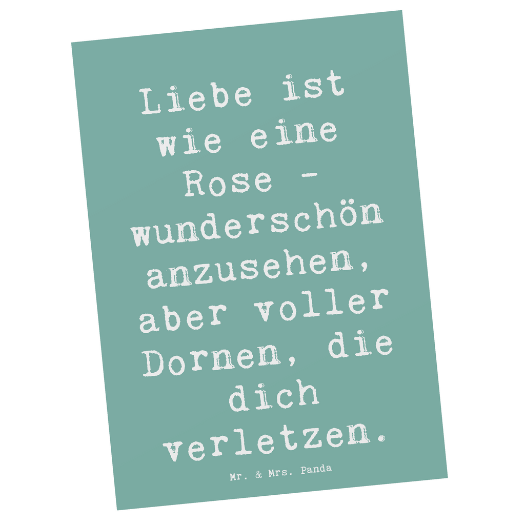 Postkarte Spruch Rose Herzschmerz Postkarte, Karte, Geschenkkarte, Grußkarte, Einladung, Ansichtskarte, Geburtstagskarte, Einladungskarte, Dankeskarte, Ansichtskarten, Einladung Geburtstag, Einladungskarten Geburtstag