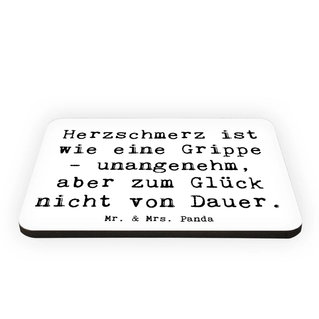 Magnet Spruch Herzschmerz Grippe Kühlschrankmagnet, Pinnwandmagnet, Souvenir Magnet, Motivmagnete, Dekomagnet, Whiteboard Magnet, Notiz Magnet, Kühlschrank Dekoration