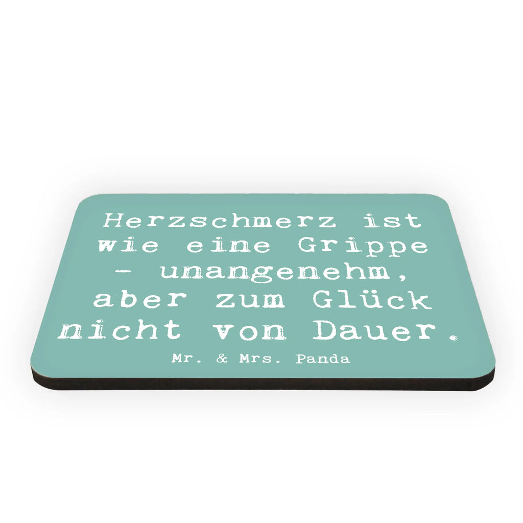 Magnet Spruch Herzschmerz Grippe Kühlschrankmagnet, Pinnwandmagnet, Souvenir Magnet, Motivmagnete, Dekomagnet, Whiteboard Magnet, Notiz Magnet, Kühlschrank Dekoration