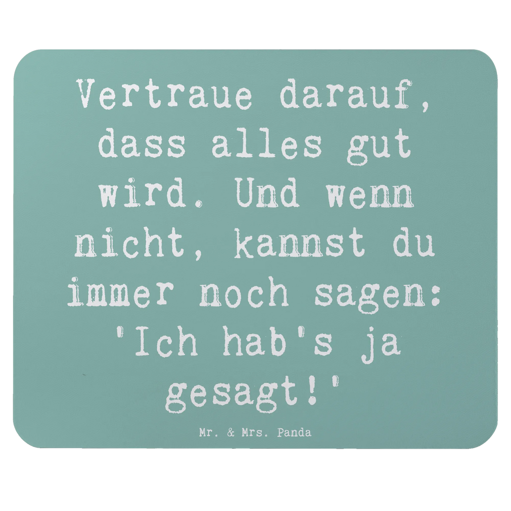 Mauspad Spruch Schutz & Vertrauen Mousepad, Computer zubehör, Büroausstattung, PC Zubehör, Arbeitszimmer, Mauspad, Einzigartiges Mauspad, Designer Mauspad, Mausunterlage, Mauspad Büro