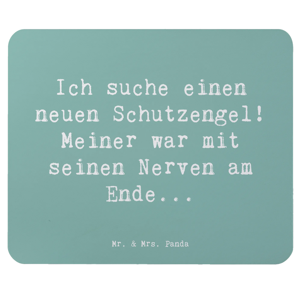 Mauspad Spruch Neuer Schutz Mousepad, Computer zubehör, Büroausstattung, PC Zubehör, Arbeitszimmer, Mauspad, Einzigartiges Mauspad, Designer Mauspad, Mausunterlage, Mauspad Büro